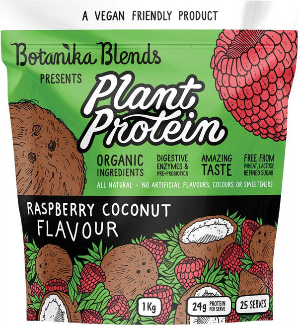 BOTANIKA BLENDS Plant Protein  Raspberry Coconut 1kg