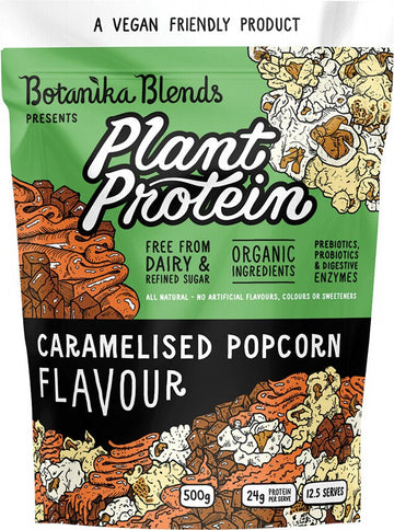 BOTANIKA BLENDS Plant Protein  Caramelised Popcorn 500g