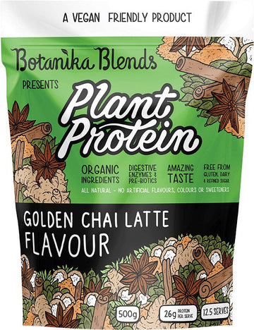 BOTANIKA BLENDS Plant Protein  Golden Chai Latte 500g