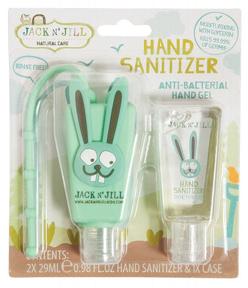JACK N' JILL Hand Sanitizer & Holder  Bunny 2x29ml