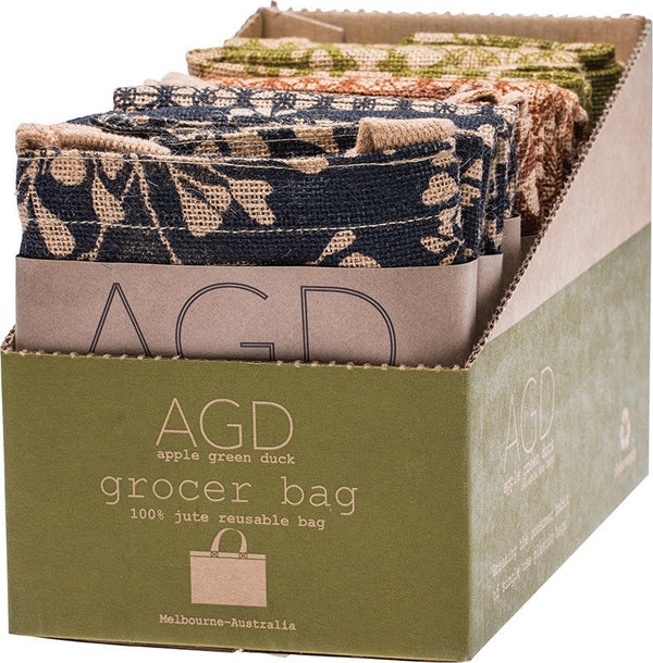 APPLE GREEN DUCK Reusable Shopping Bag - Grocer  Mixed Design (40cmx34cmx12cm) 9
