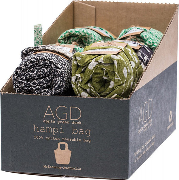 APPLE GREEN DUCK Reusable Shopping Bag - Hampi  Mixed Design (50cmx40cm) 16