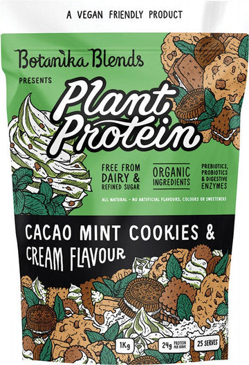 BOTANIKA BLENDS Plant Protein  Cacao Mint Cookies & Cream 1kg