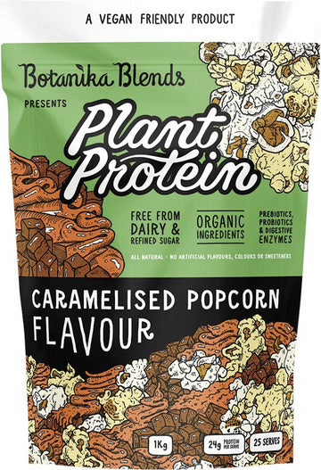BOTANIKA BLENDS Plant Protein  Caramelised Popcorn 1kg