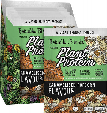 BOTANIKA BLENDS Plant Protein  Caramelised Popcorn 12x40g