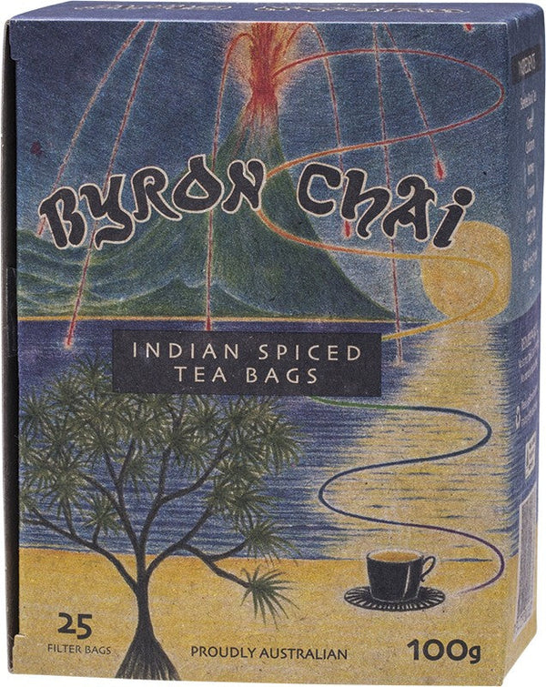 Byron Chai Indian Spiced Tea Bags 25pk