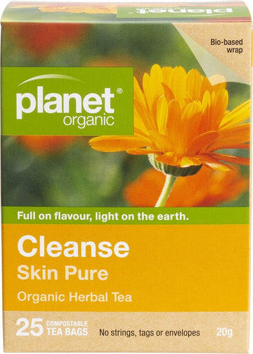 Planet Organic Herbal Tea Bags Cleanse (Skin Pure) 25pk