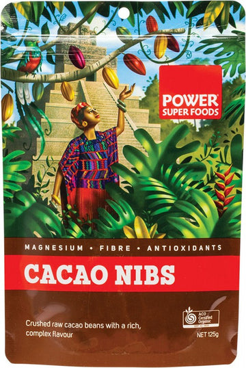 Power Super Foods Cacao Nibs The Origin Series 125g