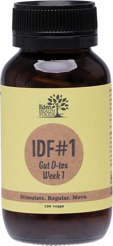 Eden Healthfoods IDF#1 Gut D-tox Week 1 VegeCaps 100 Caps