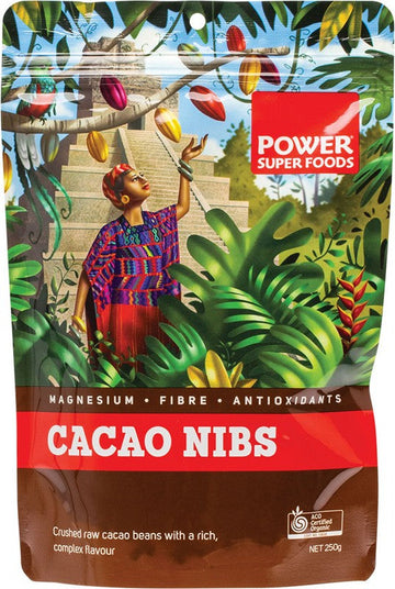 Power Super Foods Cacao Nibs The Origin Series 250g
