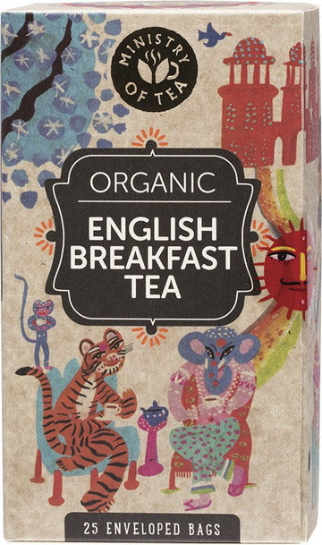 MINISTRY OF TEA Herbal Tea Bags  English Breakfast 25