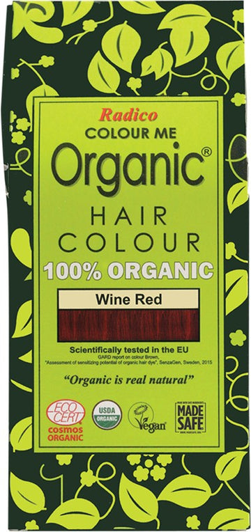 Radico Colour Me Organic Wine Red 100g