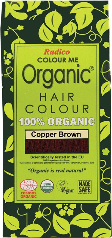 Radico Colour Me Organic Copper Brown 100g