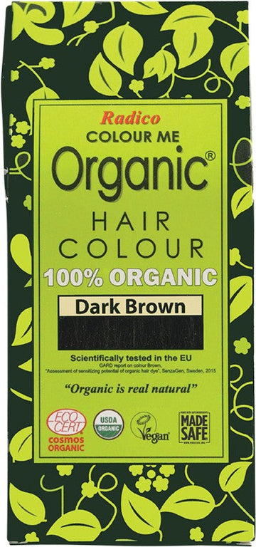 Radico Colour Me Organic Dark Brown 100g