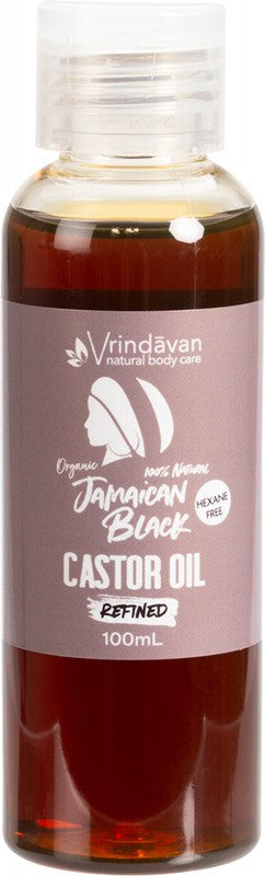 VRINDAVAN Jamaican Black Castor Oil  Refined 100ml