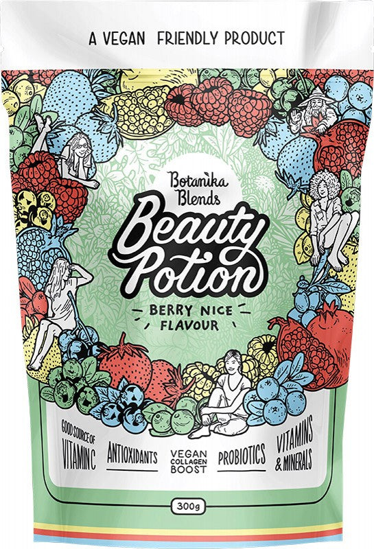 Botanika Blends Beauty Potion Berry Nice Vegan Collagen Boost 300g