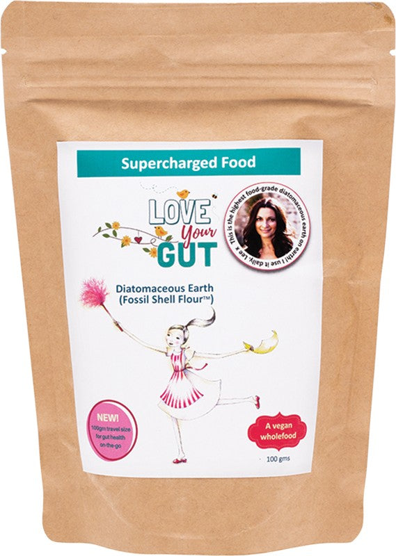 Supercharged Food Love Your Gut Powder Diatomaceous Earth 100g
