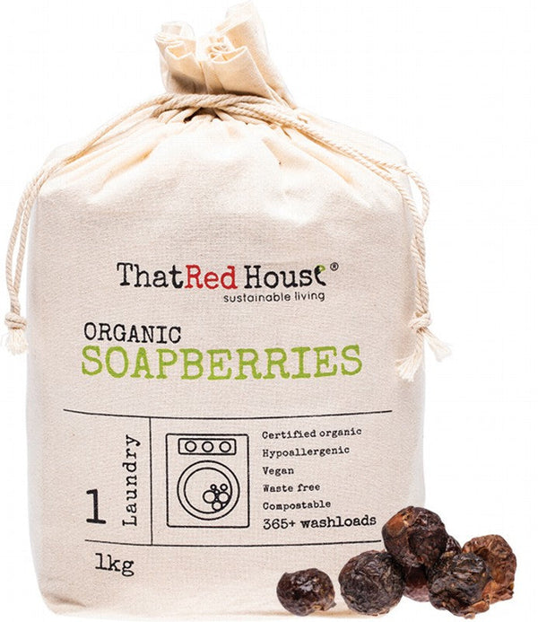 That Red House Organic Soapberries 365+ Washloads 1kg