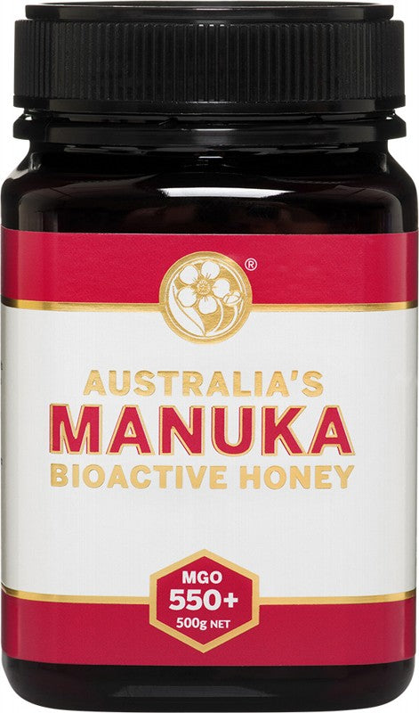 Australia's Manuka Bioactive Honey MGO550+ 500g