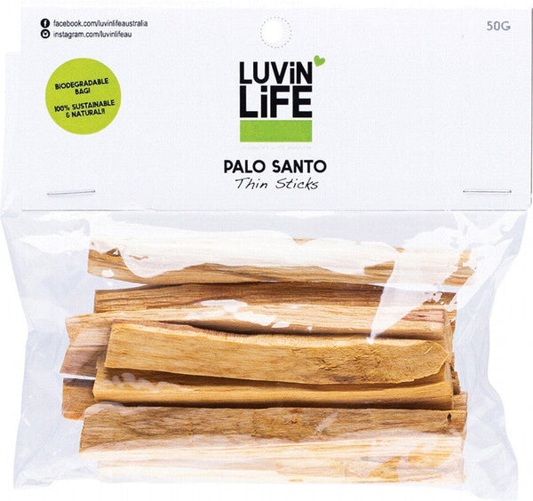 LUVIN LIFE Palo Santo  Thin Sticks 50g