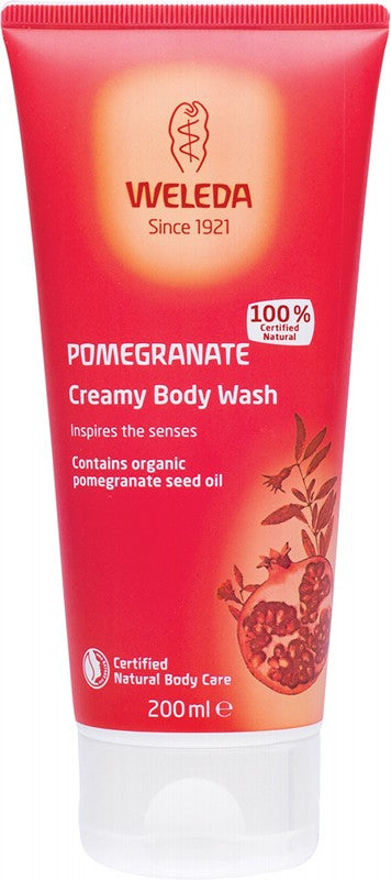 Weleda Inspire Creamy Body Wash Pomegranate 200ml