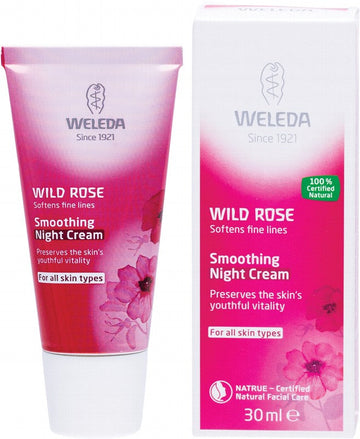 Weleda Smoothing Night Cream Wild Rose 30ml