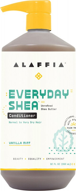 Alaffia Everyday Shea Conditioner Vanilla Mint 950ml