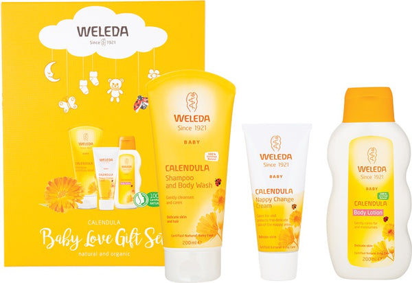 Weleda Calendula Baby Care Gift Pack 3pk