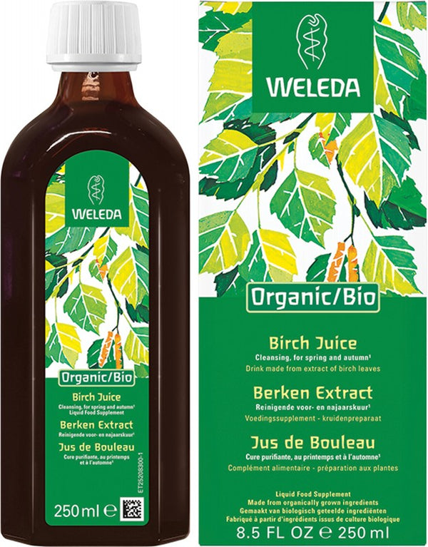 Weleda Organic Bio Birch Juice Liquid Food Supplement 250ml