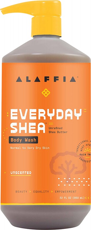 Alaffia Everyday Shea Body Wash Unscented 950ml