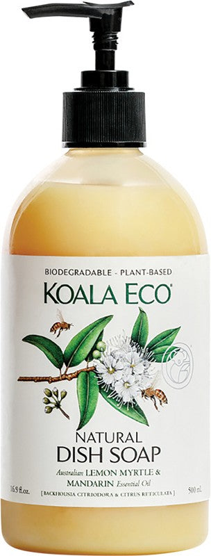 Koala Eco Dish Soap Lemon Myrtle & Mandarin 500ml