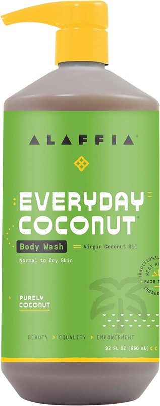 Alaffia Everyday Coconut Body Wash Purely Coconut 950ml