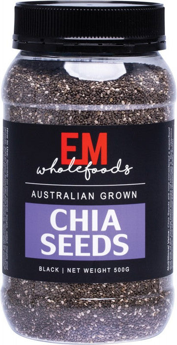 EM WHOLEFOODS Chia Seeds  Australian Grown 500g