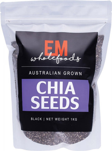 EM WHOLEFOODS Chia Seeds  Australian Grown 1kg