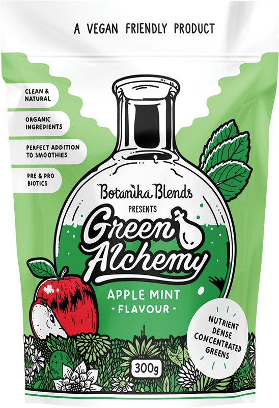 Botanika Blends Green Alchemy Nutrient Dense Greens Apple Mint 300g