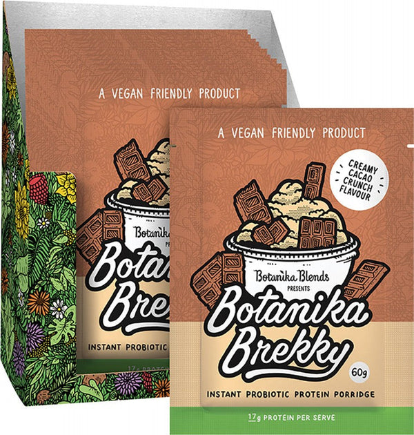 BOTANIKA BLENDS Botanika Brekky Probiotic Porridge  Cacao Crunch 12x60g