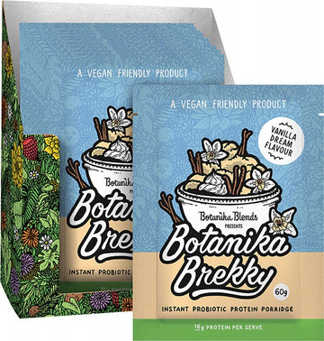 BOTANIKA BLENDS Botanika Brekky Probiotic Porridge  Vanilla Dream 12x60g