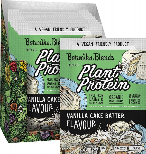 BOTANIKA BLENDS Plant Protein  Vanilla Cake Batter 12x40g