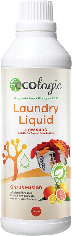 Ecologic Laundry Liquid Citrus Fusion 1L