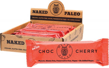 NAKED PALEO Paleo Bars  Choc Cherry 10x65g