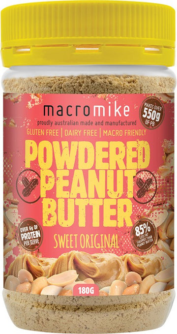 MACRO MIKE Powdered Peanut Butter Sweet Original 156g