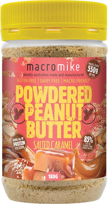 MACRO MIKE Powdered Peanut Butter Salted Caramel 156g