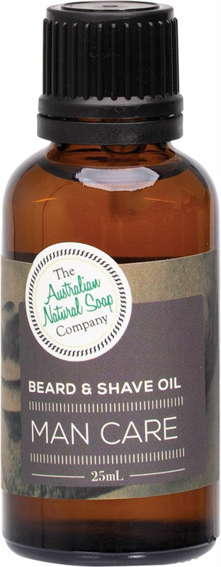 Australian Natural Soap Co Beard & Shave Oil 25ml