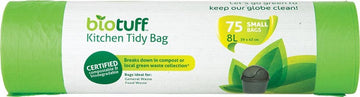 Biotuff Kitchen Tidy Bag Small Bags 8L 75pk