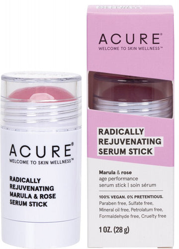 ACURE Radically Rejuvenating Marula & Rose Serum Stick 28g