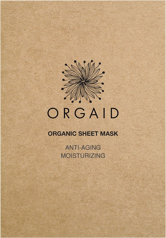 Orgaid Organic Sheet Mask Anti-Aging & Moisturizing 24ml