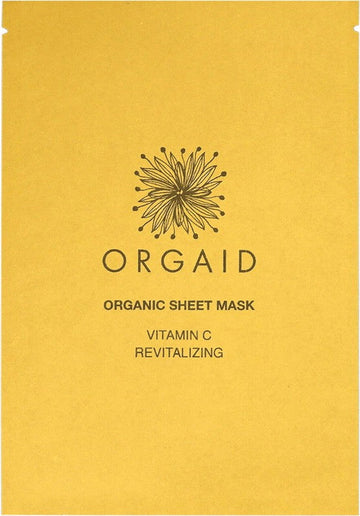 Orgaid Organic Sheet Mask Vitamin C & Revitalizing 24ml