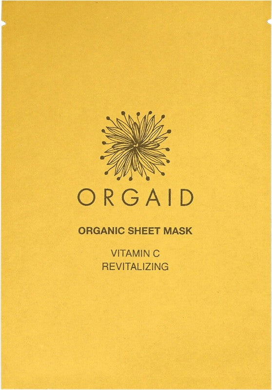 Orgaid Organic Sheet Mask Vitamin C & Revitalizing 24ml