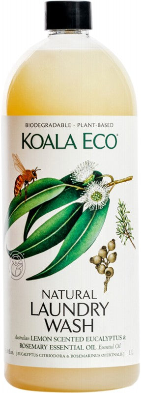 Koala Eco Laundry Wash Lemon Scented Eucalyptus & Rosemary 1L