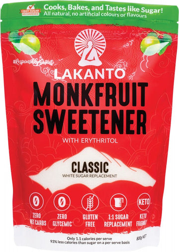 Lakanto Classic Monkfruit Sweetener 800g